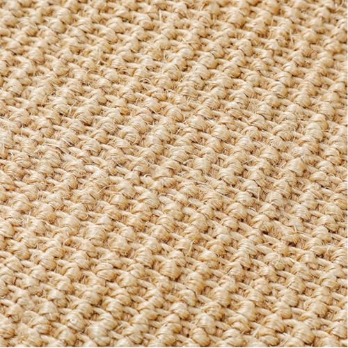 SHENGOCASE 4-Pack 6" X 8" Sisal Cat Scratching Mat Pad with Hook & Loop Tapes for Wall Couch, Window Perch, Cat Wall Furniture Shelves - size: 6" X 8"