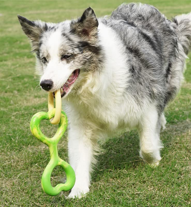 Tug of War Dog Toys Natural Rubber Durable Interactive Dog Toy for Aggressive Chewers Suitable for Big Large-Size Breeds Dog
