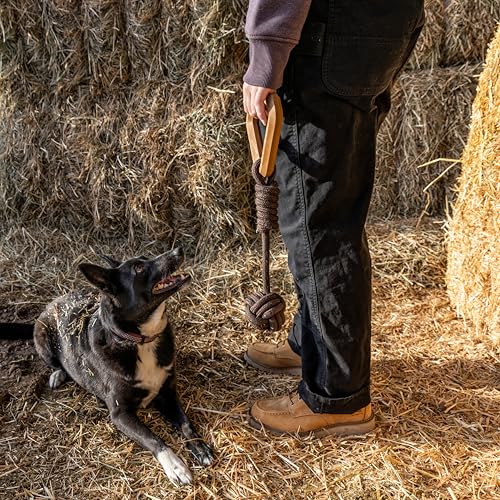 Carhartt Pet Training Tools, Rugged Dog Tool for Tug, Fetch and Play, Monkey Fist Dog Pull (Carhartt Brown) - color: Monkey Fist Dog Pull (Carhartt Brown)