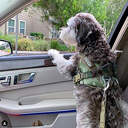 EXCELLENT ELITE SPANKER Tactical Dog Harness Patrol Harness Service Dog Vest Military Dog Vest Working Dog Vest with Handle(MCP-S) - color: MCP, size: S-(23.5 - 29.5")