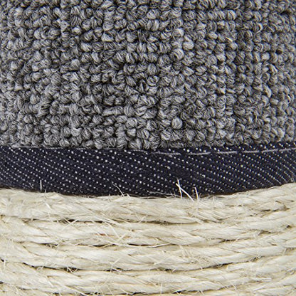 Petlinks Sky Scratch Sisal & Carpet Cat Scratching Post - Gray, One Size - color: Scratching Post