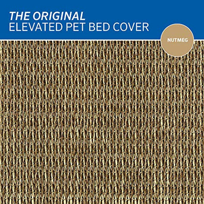 Coolaroo Original Pet Bed Replacement Cover - Nutmeg - Large (43.5" x 31.5") (Pack of 3) - color: Nutmeg, size: Large (Pack of 3), style: Large