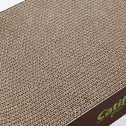 Best Pet Supplies Catify Cat Scratcher, Fun Interactive Scratchers, Posts, Poles, Claw Safe, Furniture Saver Indoor Play Support Natural Cat Behaviors Heavy Duty - Lounger I, 22.875 x 10.25" - color: Lounger I