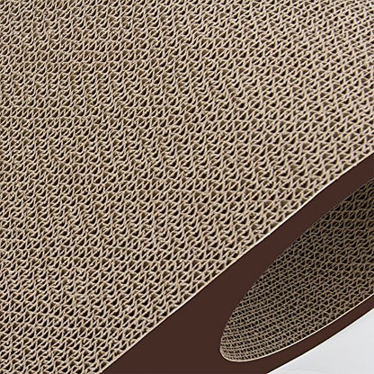 Best Pet Supplies Catify Cat Scratcher, Fun Interactive Scratchers, Posts, Poles, Claw Safe, Furniture Saver Indoor Play Support Natural Cat Behaviors Heavy Duty - Droplet, 19.5 x 9" - color: Droplet