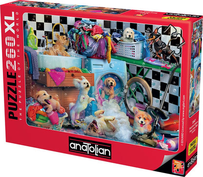 Anatolian Puzzle - Paws Gone Wild, 260 Piece Jigsaw Puzzle # 3347 - color: Paws Gone Wild