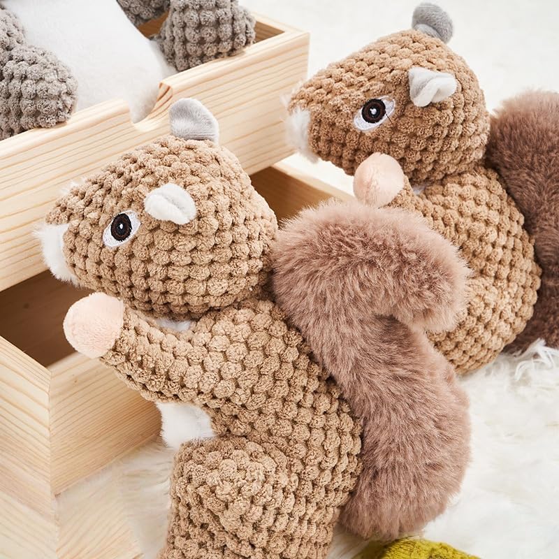 Interactive Squeaky Dog Chew Toys for Aggressive Chewers, Cute Koala Squeaky Dog Toy for Puppy Small Medium Large Dogs Chewing, Playing, Keep Them Busy, Teeth Cleaning and Gum Massage - color: Koala