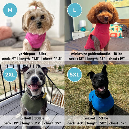 Gooby Microfiber Stretch Fleece Vest Dog Sweater - Tomato Red, X-Large - Warm Pullover Microfiber Fleece Dog Jacket for Small to Large Dogs - color: Microfiber-Tomato Red, size: X-Large Chest (21.5")